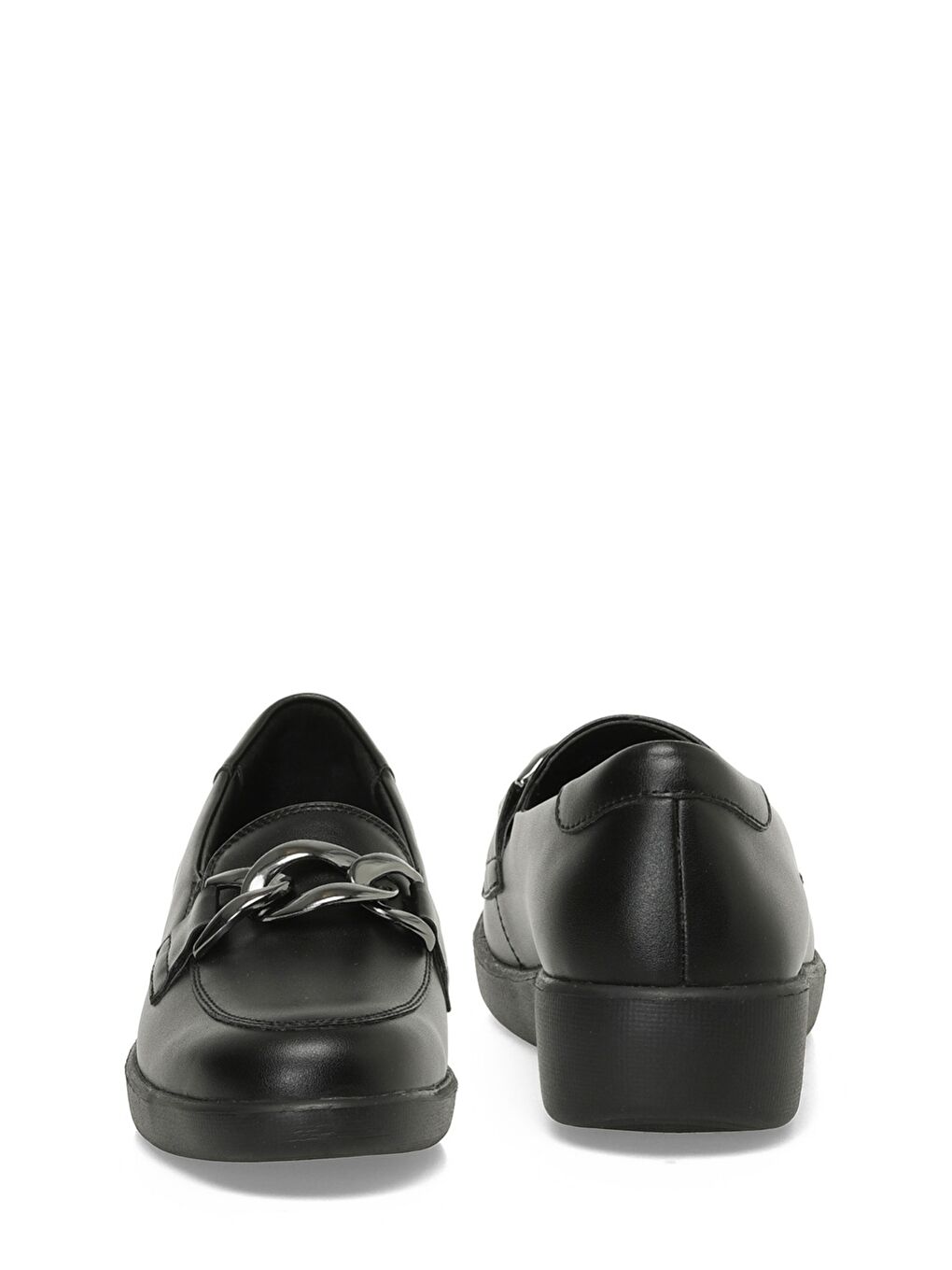 167059.Z5PR Siyah Kadın Loafer-4