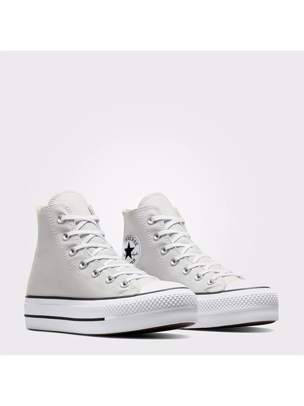 Chuck Taylor All Star Platform Kadın Gri Sneaker-1