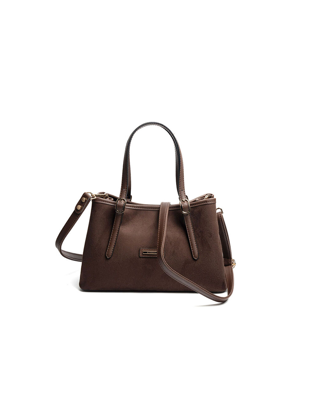 Kahverengi Kadın Omuz Çantası SP1252-M12 SILVER POLO El Çantası Kahve-4