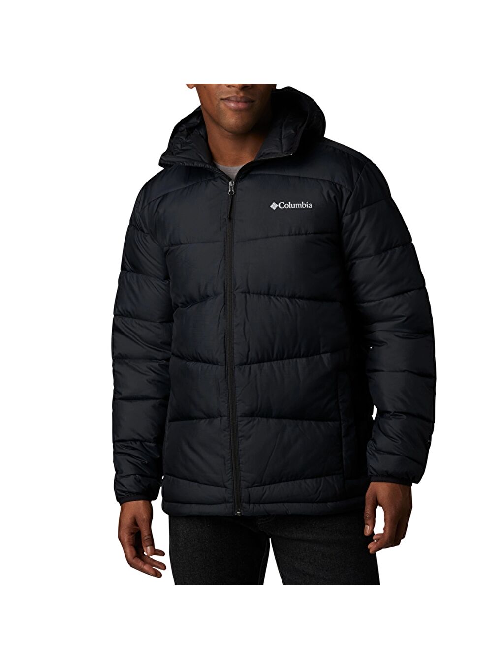 Columbia Siyah Fivemile Butte Hooded Erkek Mont WM6004