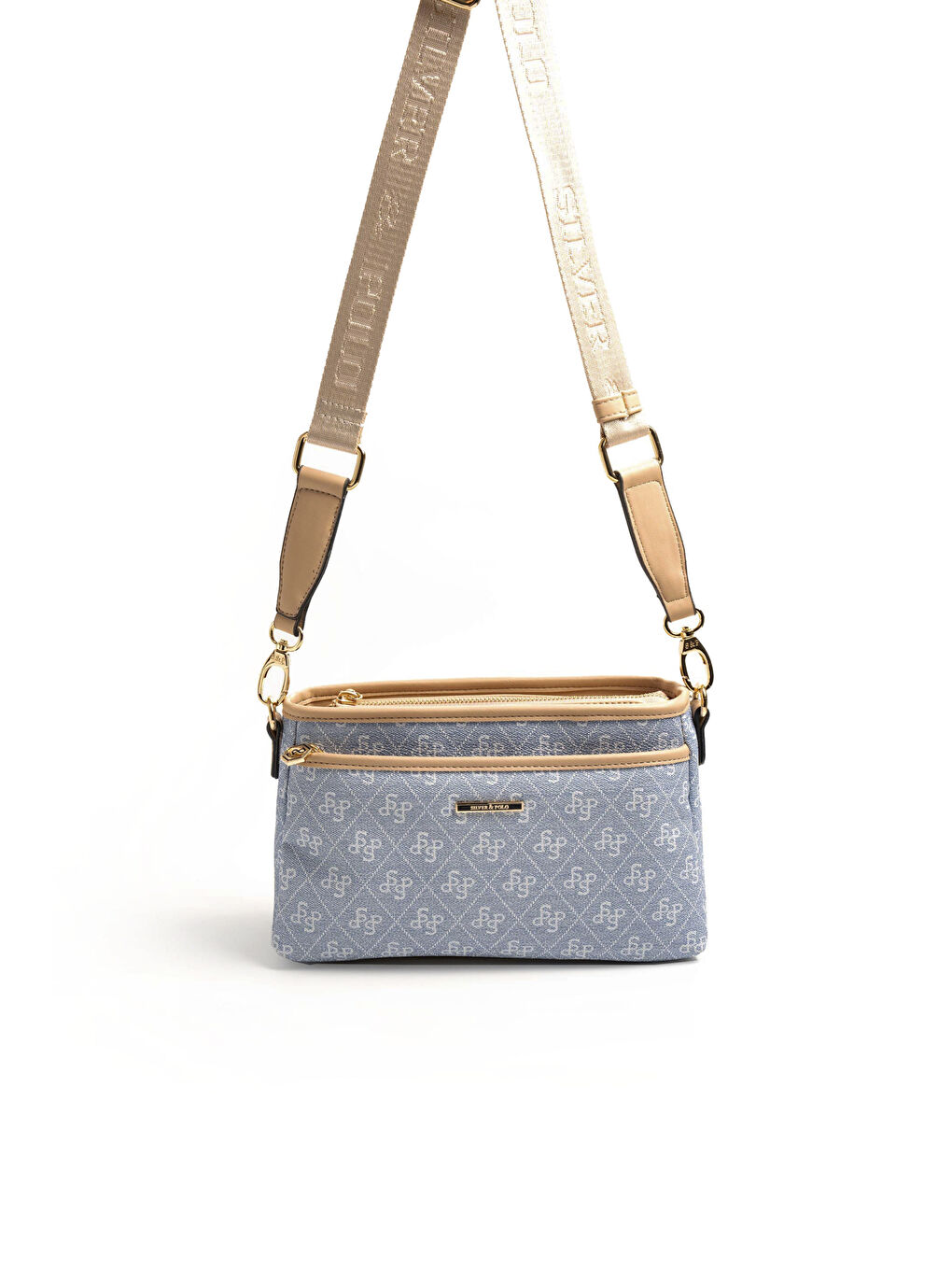 Mavi Kadın Çapraz Çanta 1184-46572 SILVER POLO ÇAPRAZ BAYAN ÇANTASI M178 MAVİ-MAT TEN