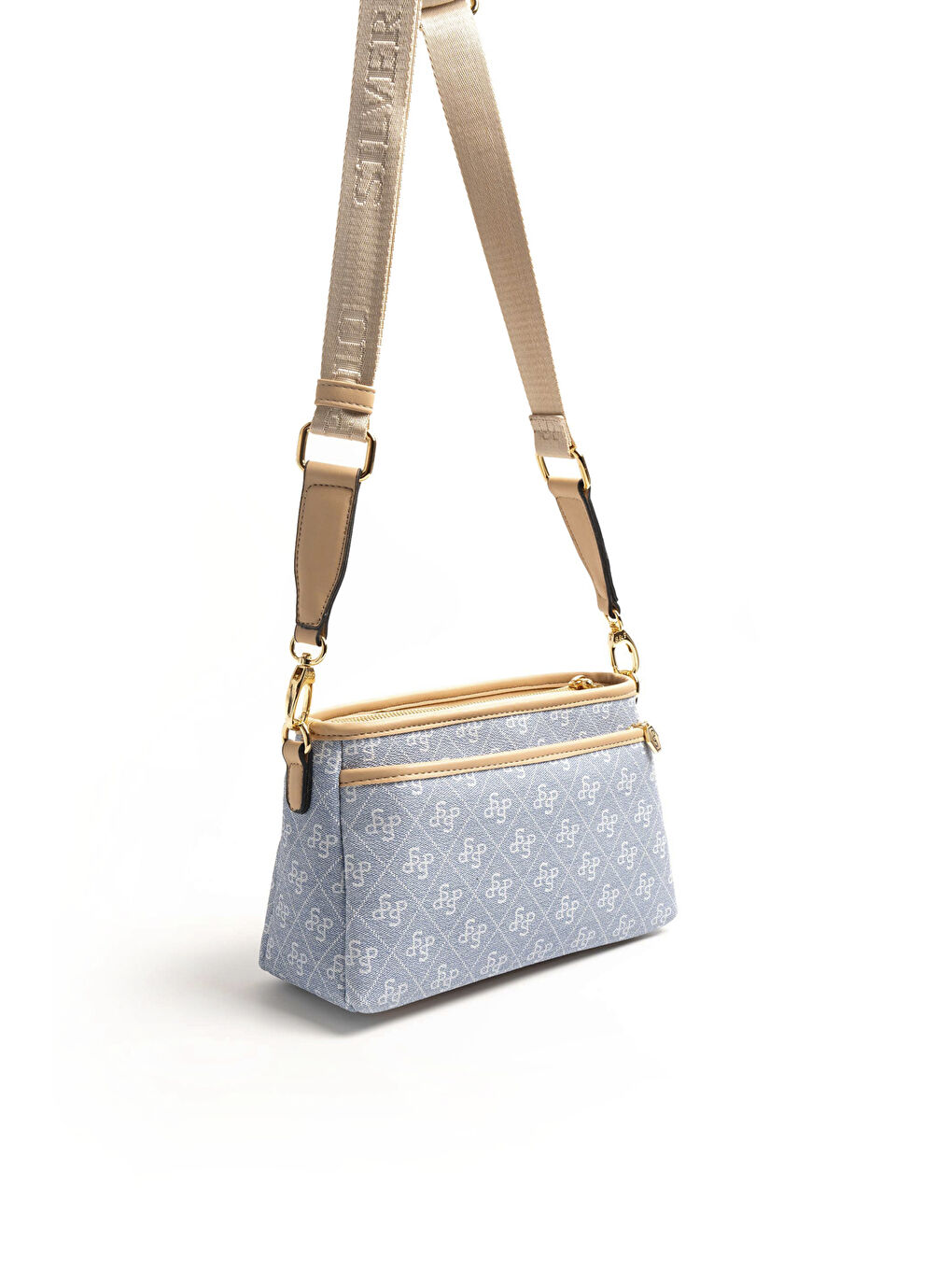 Mavi Kadın Çapraz Çanta 1184-46572 SILVER POLO ÇAPRAZ BAYAN ÇANTASI M178 MAVİ-MAT TEN-3