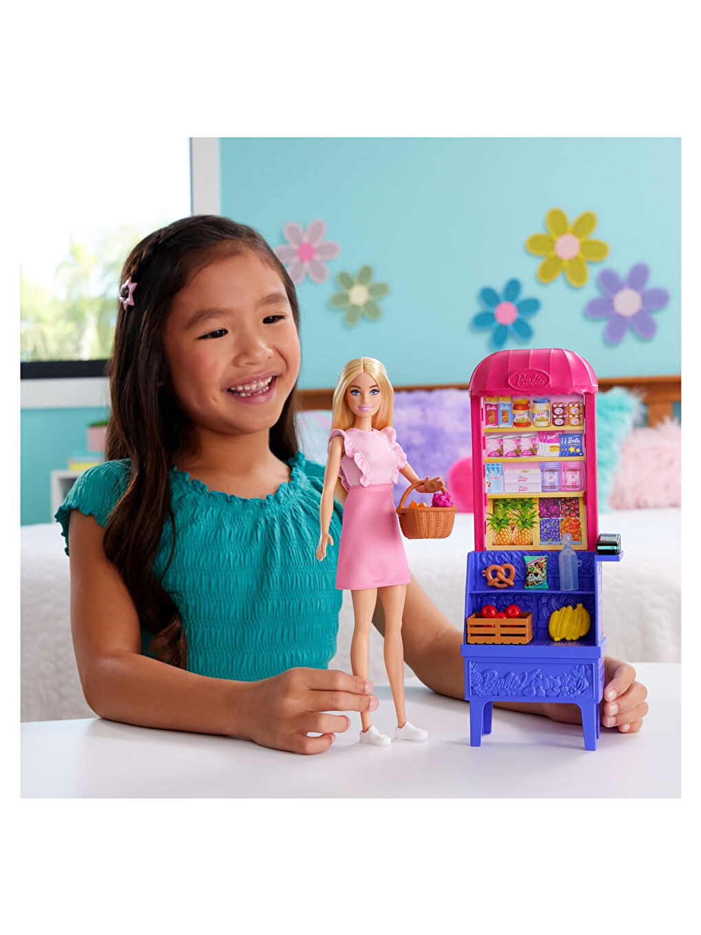 Barbie And Teresa Recipe For Friendship Malibu Markette Bebek Ve Oyun Seti JCT05-5