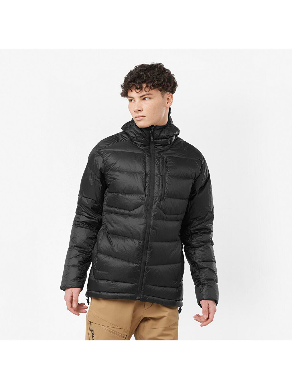 Elixir Ultra Down Parka Erkek Siyah Outdoor Ceketi-1