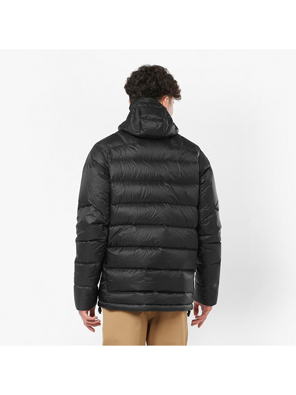 Elixir Ultra Down Parka Erkek Siyah Outdoor Ceketi-2