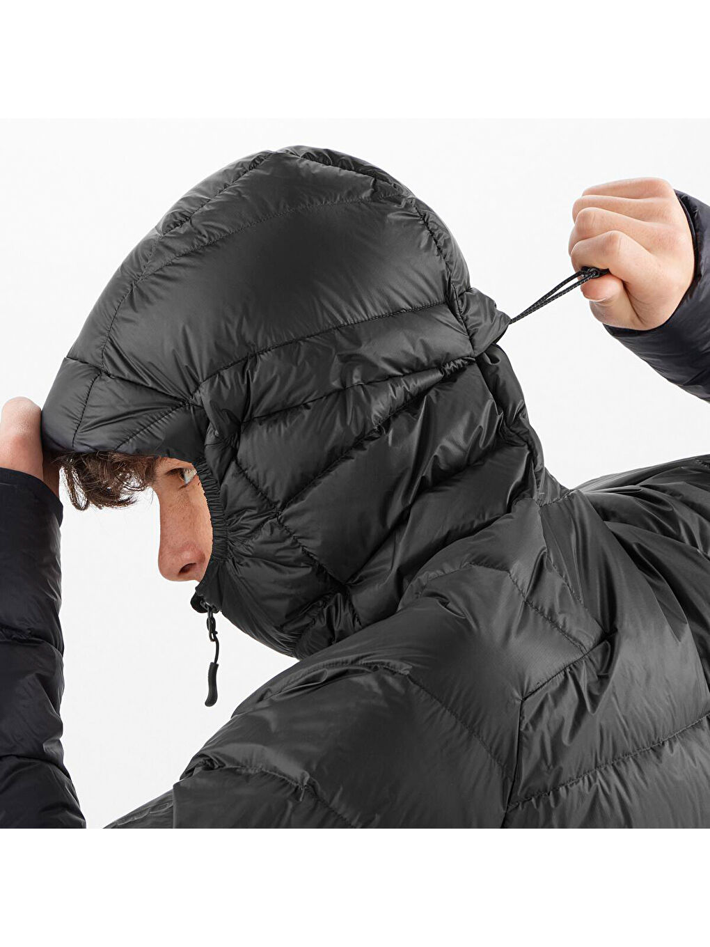 Elixir Ultra Down Parka Erkek Siyah Outdoor Ceketi-6