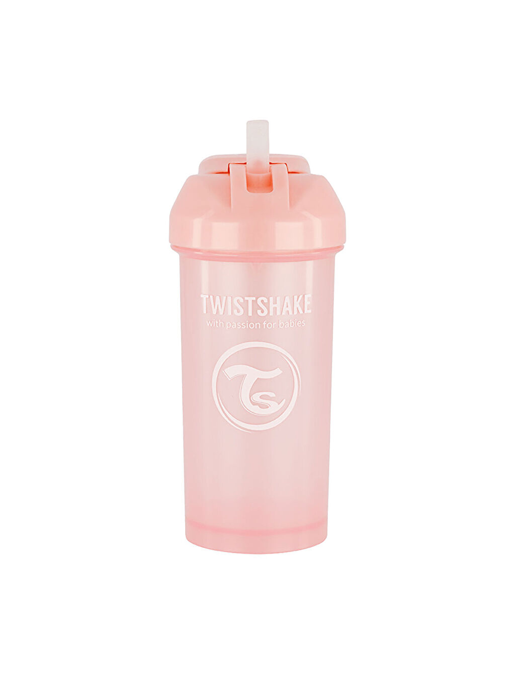 Pipetli Alıştırma Bardağı 6+m Pembe 360 ml