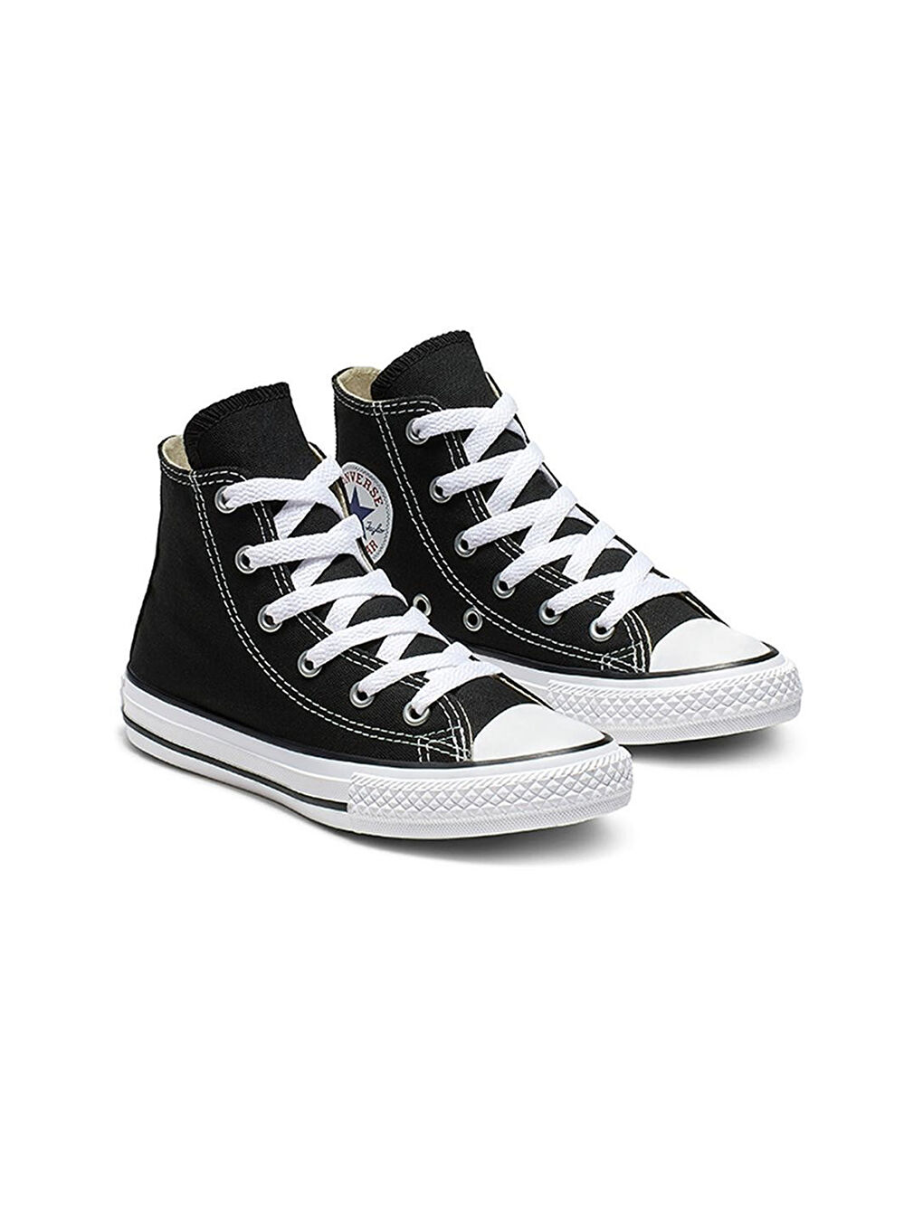 Chuck Taylor All Star Çocuk Siyah Bilekli Sneaker-2