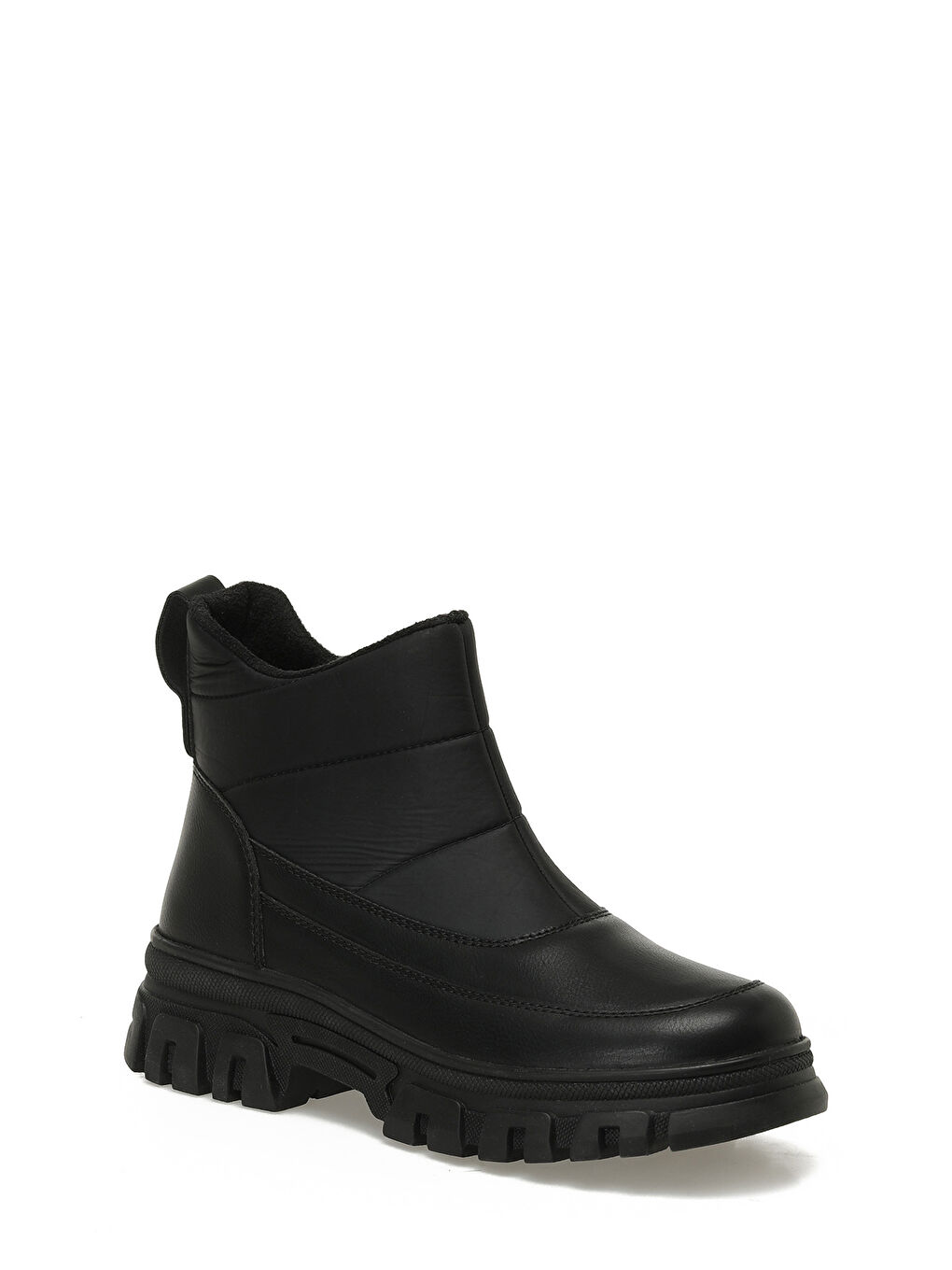 326607.Z5PR Siyah Kadın Kar Botu-1