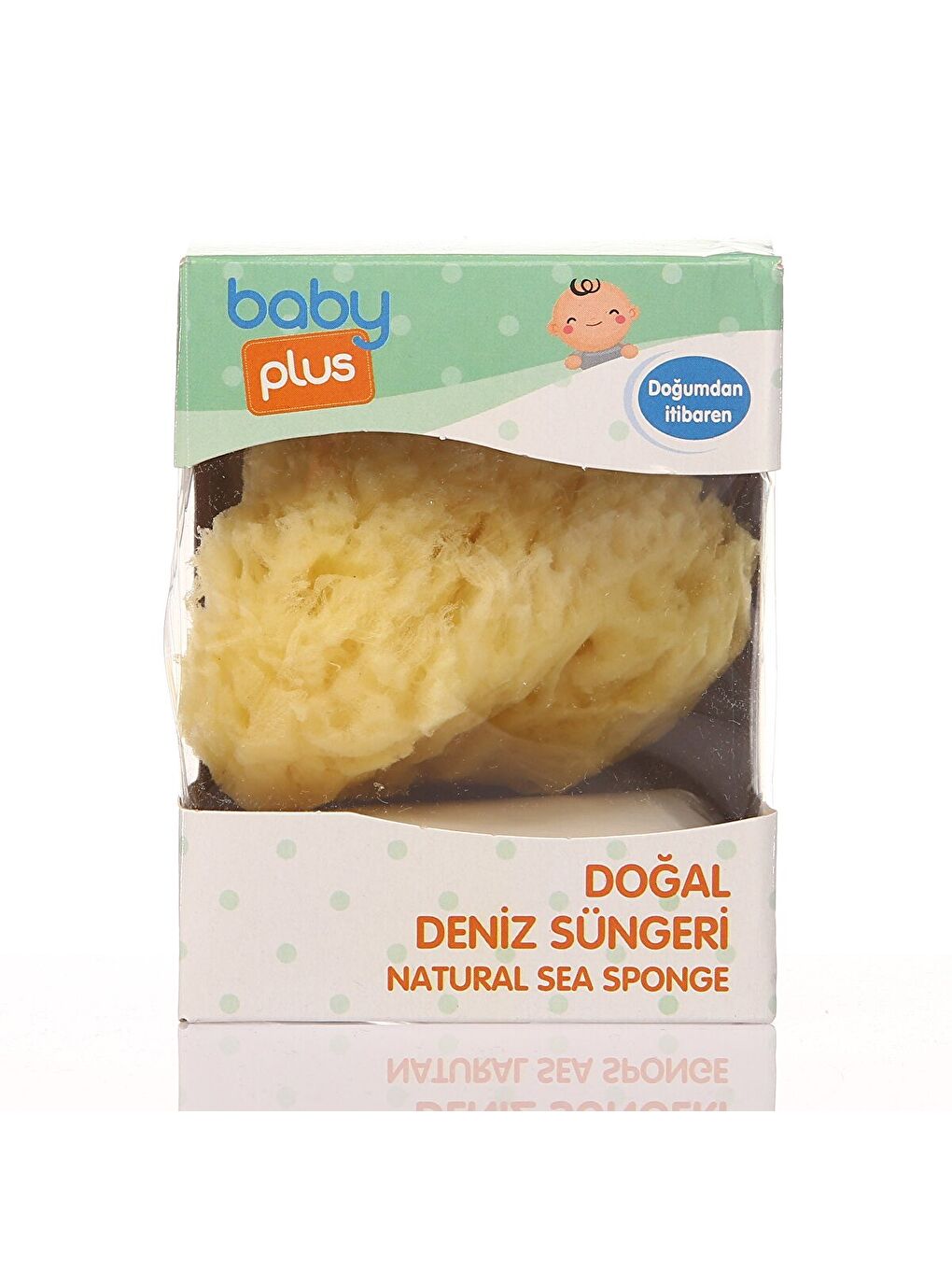Doğal Deniz Bebek Banyo Süngeri