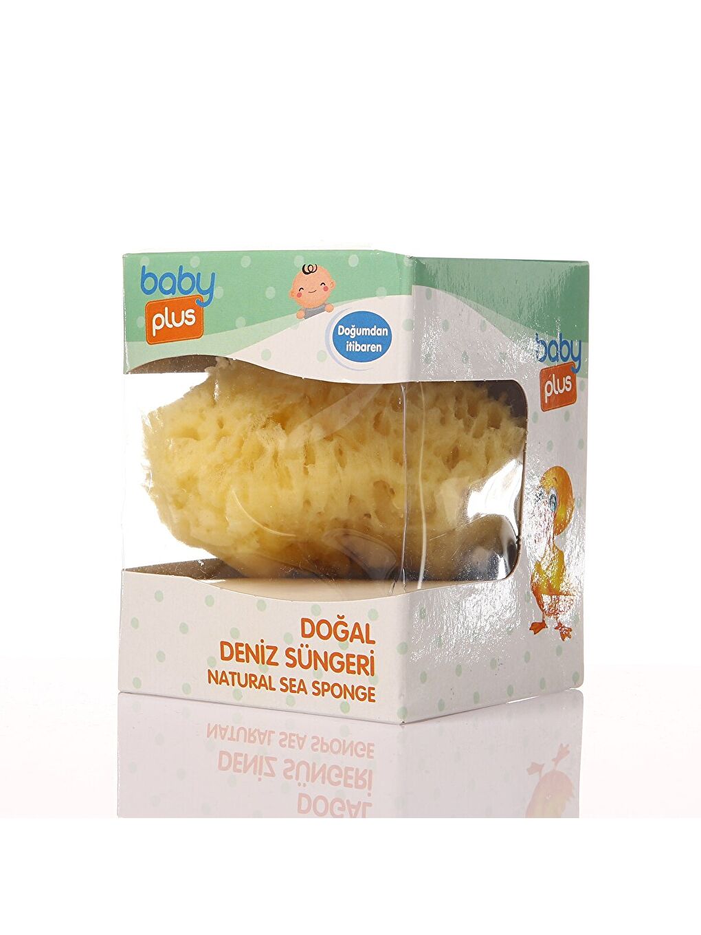 Doğal Deniz Bebek Banyo Süngeri-2