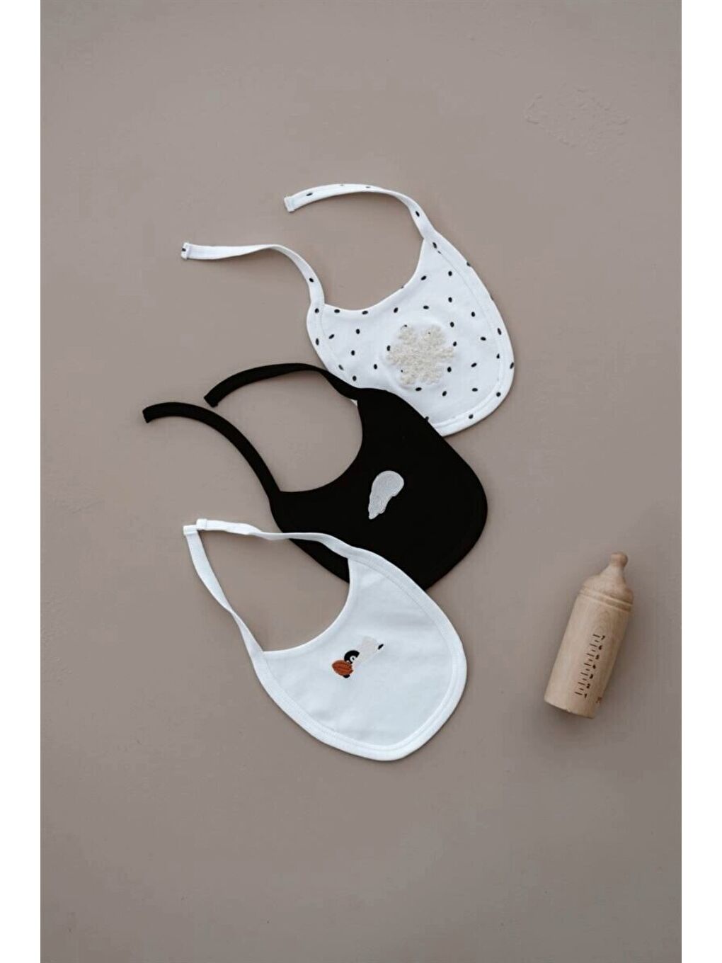 3lü Winter Serisi Biyeli Önlük