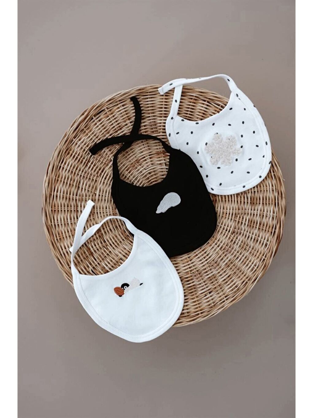 3lü Winter Serisi Biyeli Önlük-3