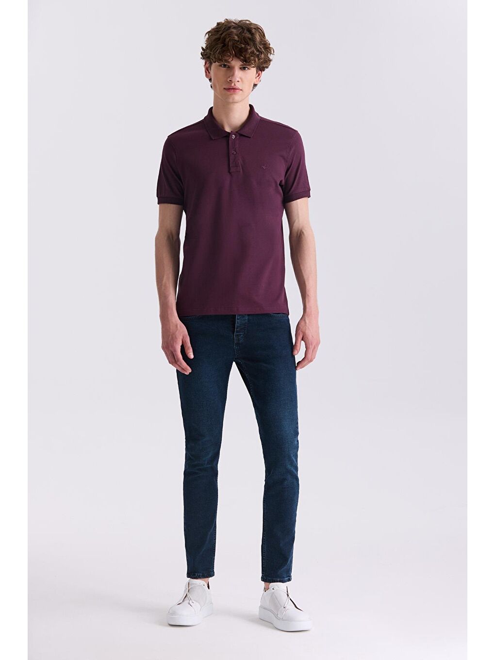 Mürdüm Murdum Slim Fit Polo Yaka T-Shirt-1