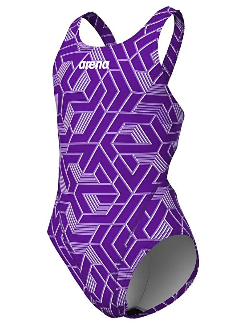 Mor Escape Kız Çocuk Yüzücü Mayosu 008475900-1