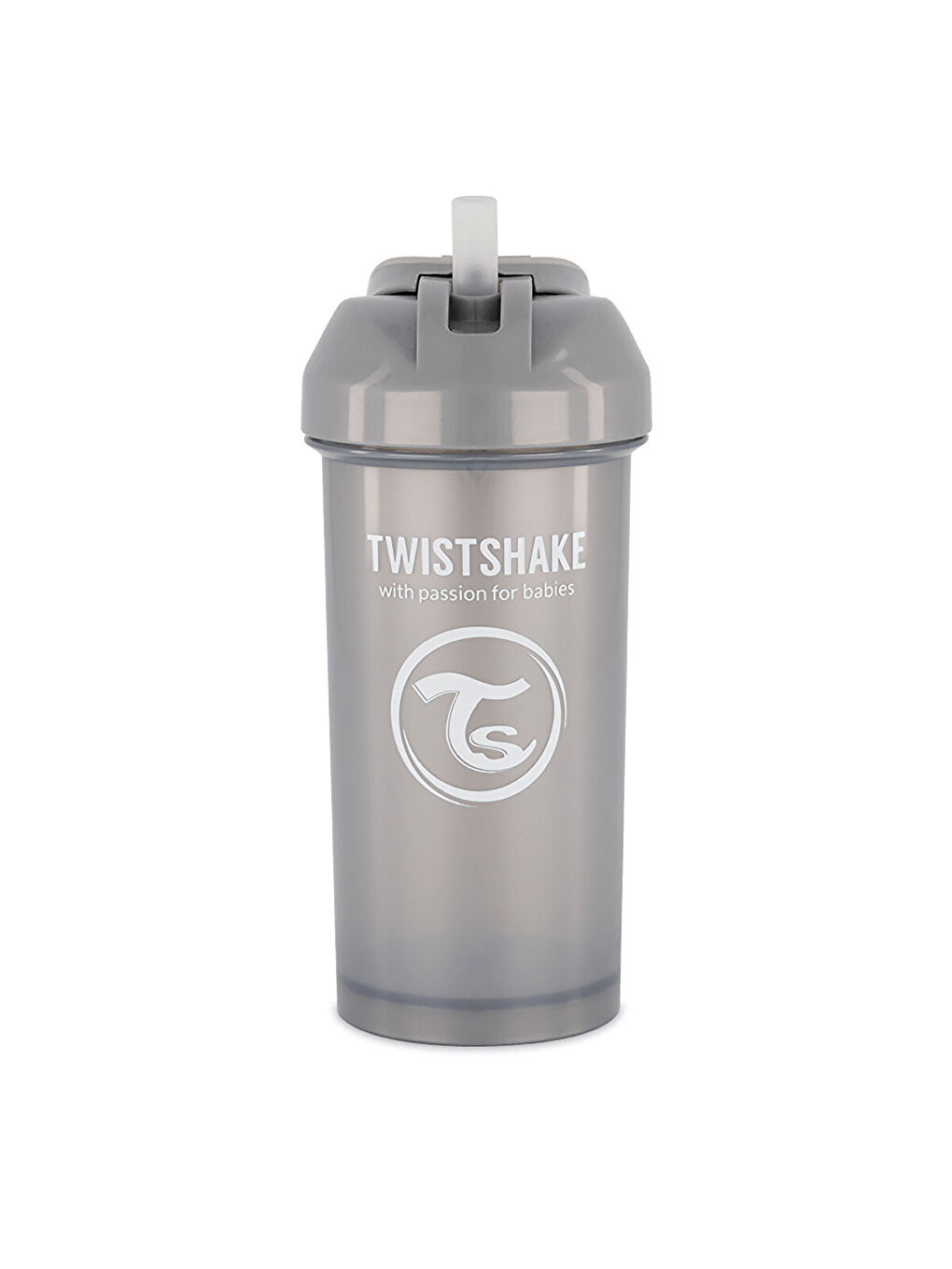 Pipetli Alıştırma Bardağı 6+m Gri 360 ml