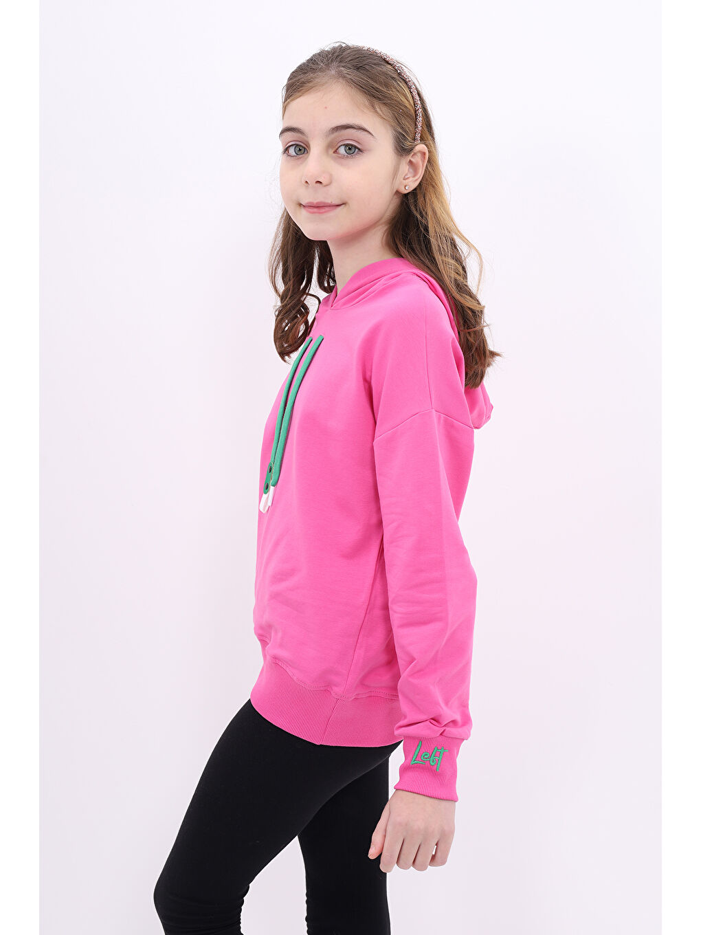 Toontoykids Fuşya Kız Çocuk Nakışlı Sweatshirt - 3