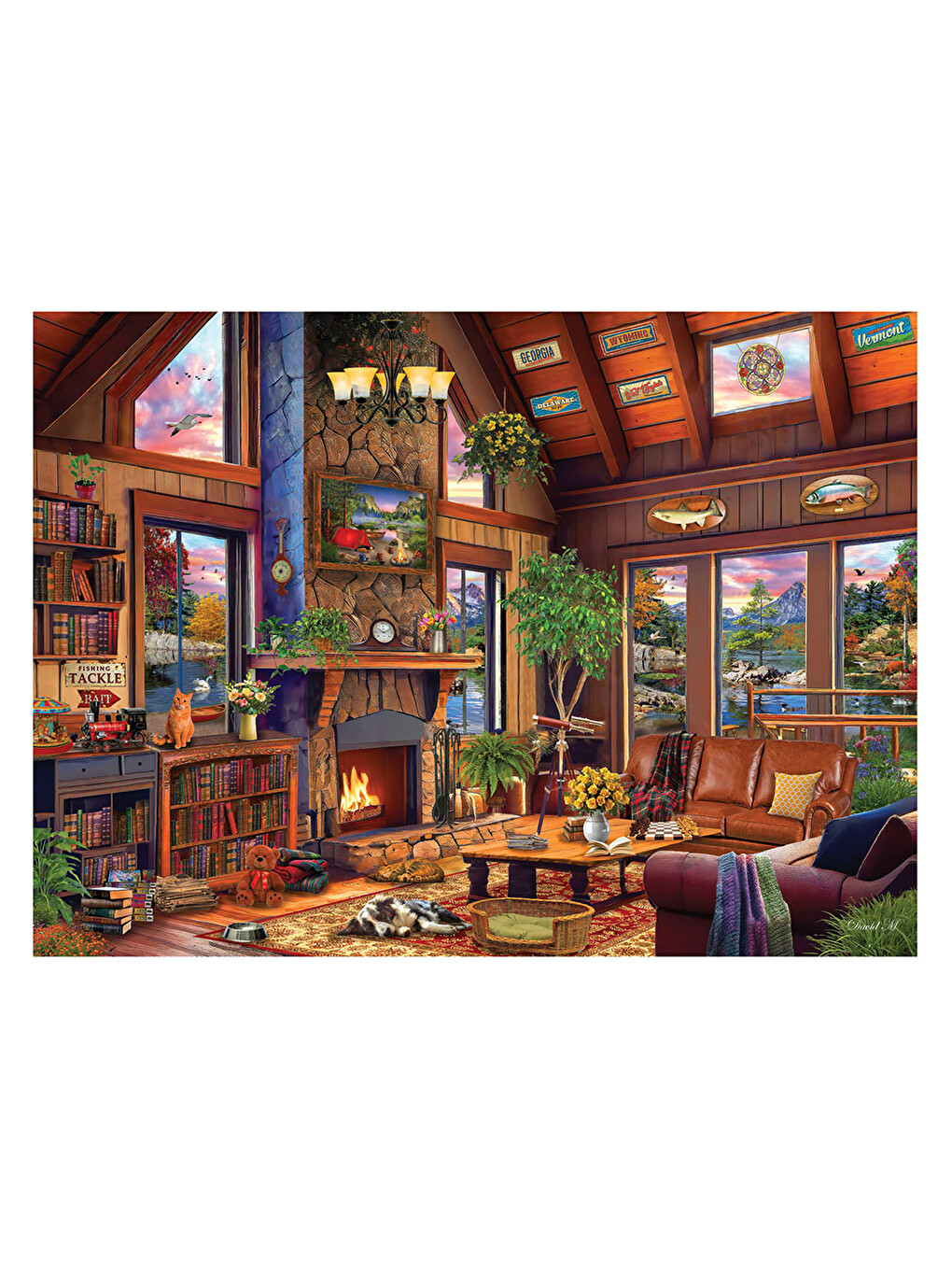 Puzzle 4000 Parça Hafta Sonu Keyfi 5209-1