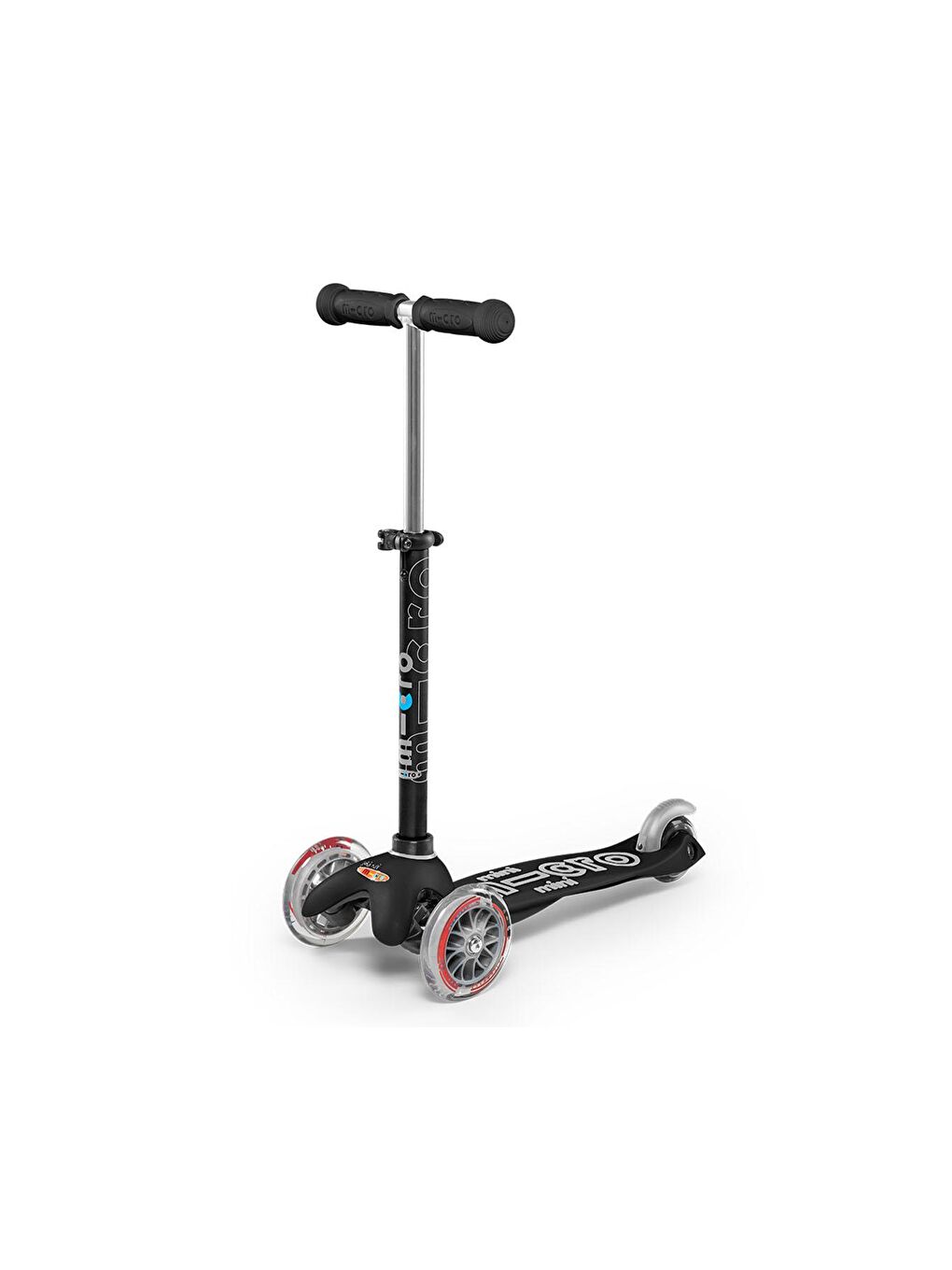 Micro Siyah Mini Deluxe 3 Tekerlekli Scooter Black