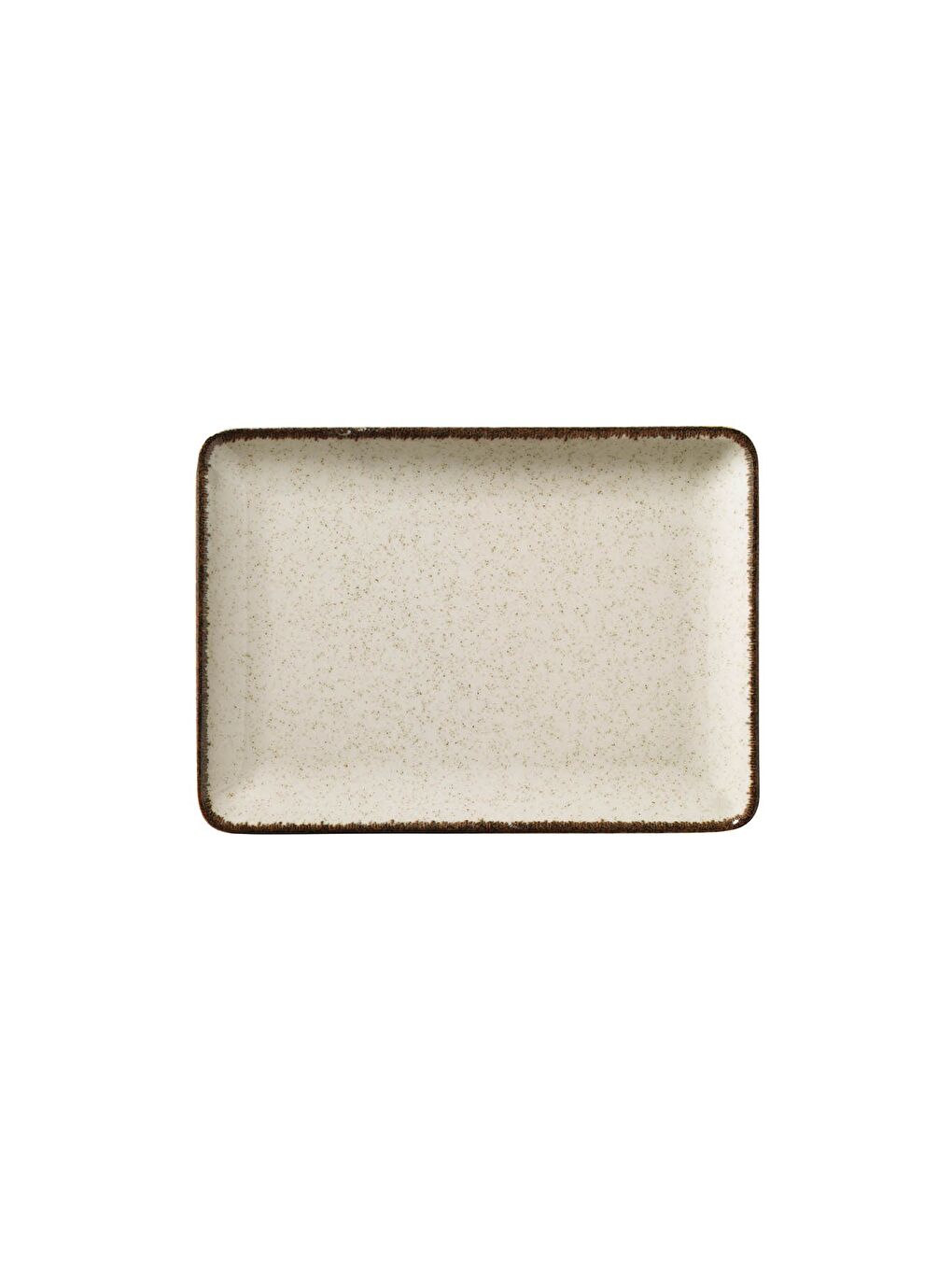 Bej Moderna Dikdörtgen Tabak Tarçın 4 Parça 18x13cm TAN18X13DUS2730P02-1