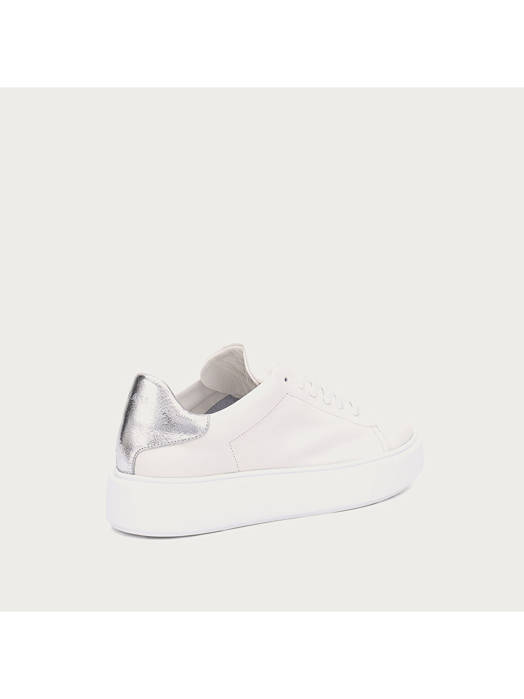 Beyaz Kadın 41K7 VELAfancy SNEAKERS WITH LAMINATED LEATHER DETAILS-2