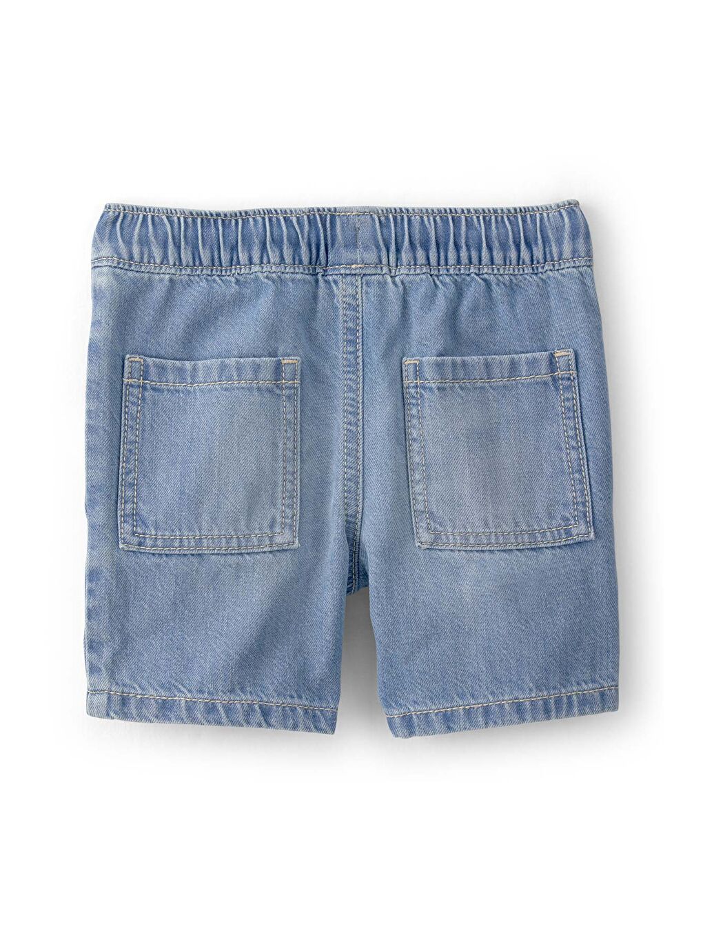 Küçük Erkek Çocuk Denim Şort 2 Yaş-5 Yaş Mavi-1