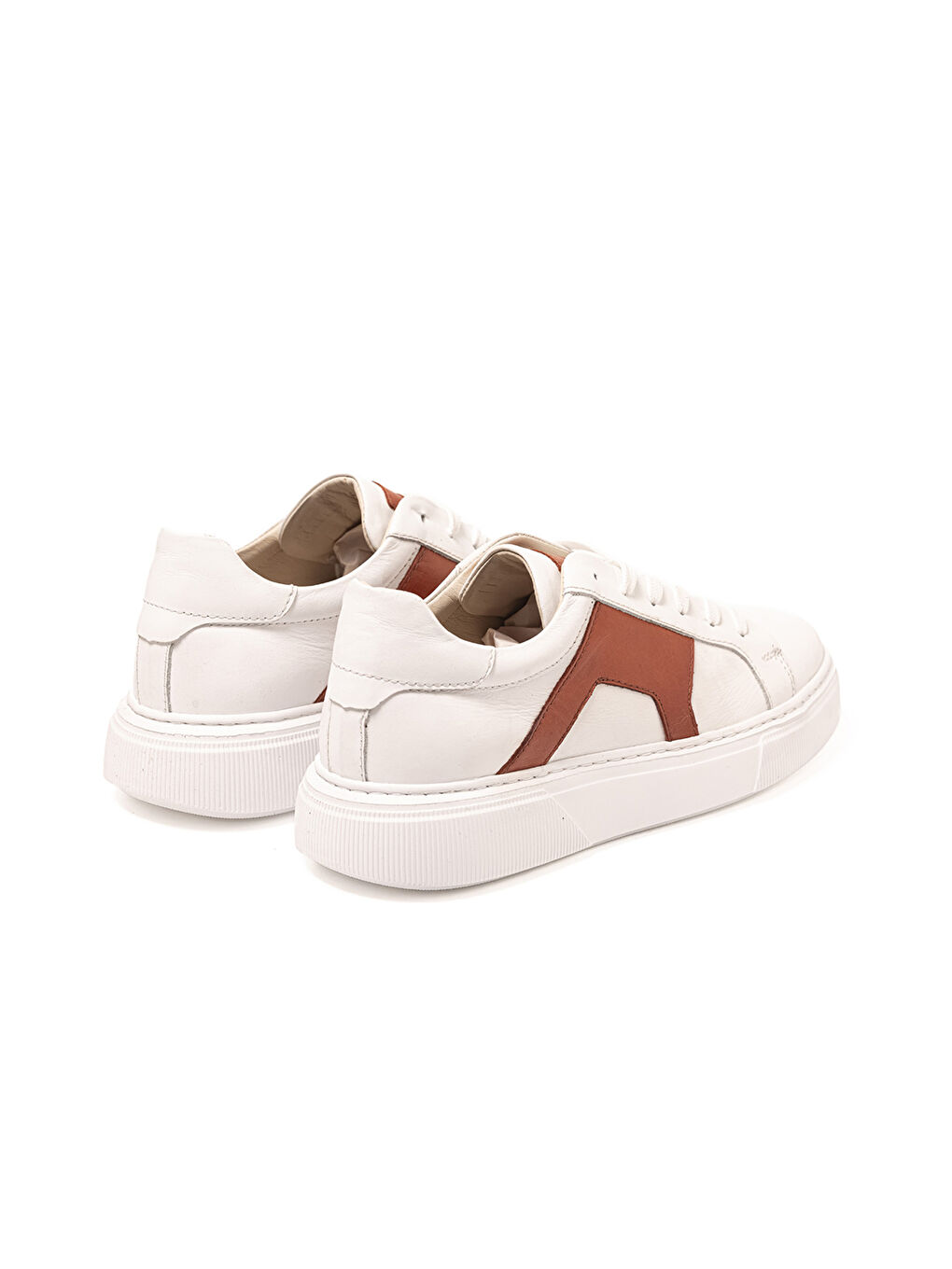 Erkek Sneaker OG-437 Beyaz-Taba-3