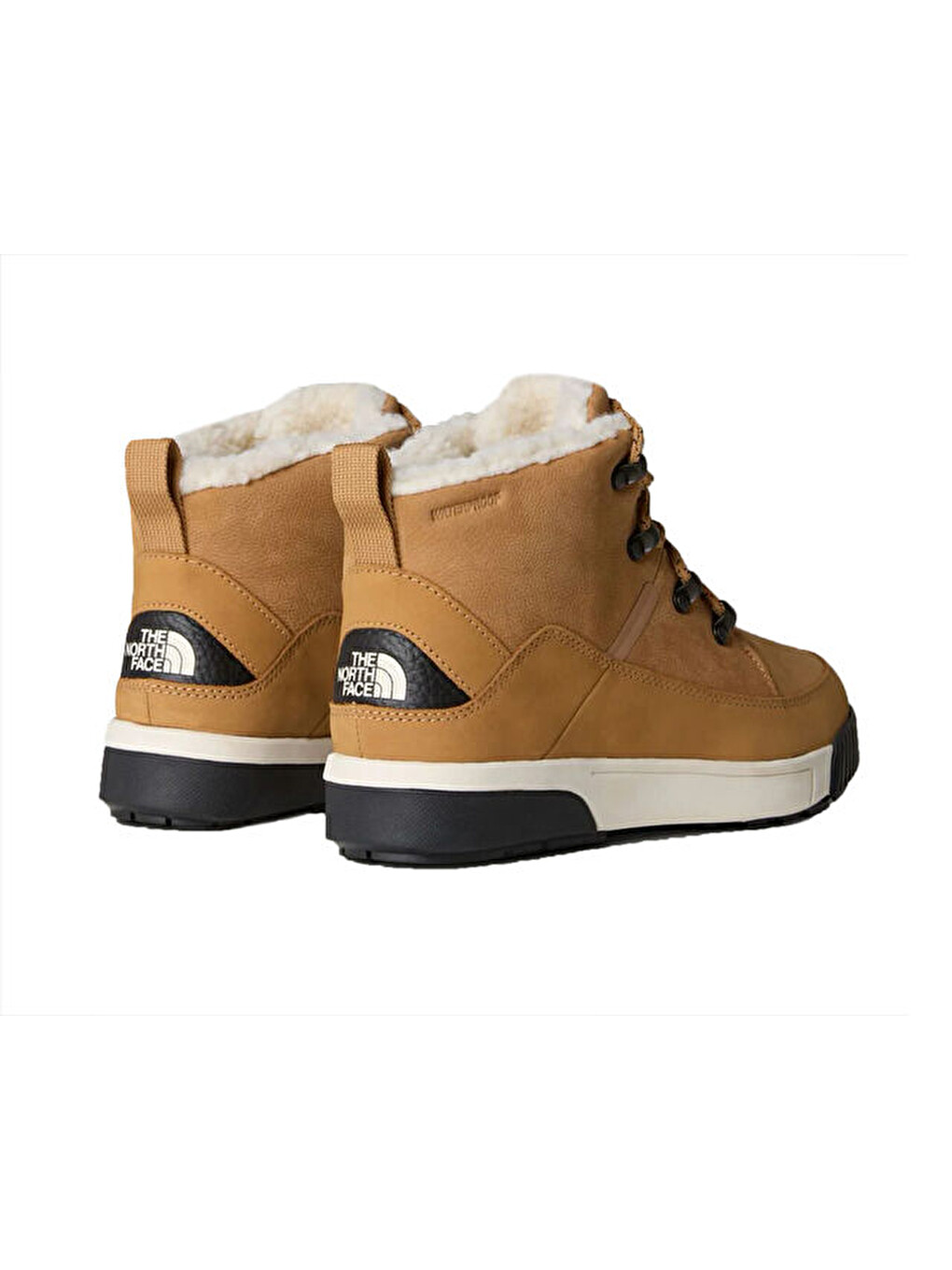 W Sierra Mid Lace Wp Kadın Outdoor Botu Nf0a4t3xkom1 Kahverengi-3