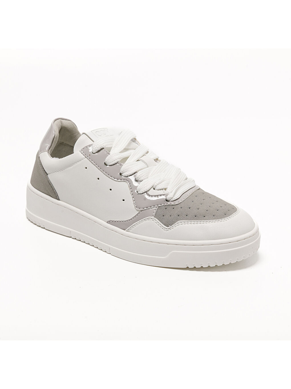 Beyaz Kadın Sneaker 115580CO LONDON 5580CO Grey Bianco-1