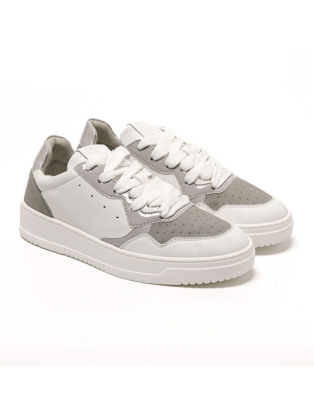 Beyaz Kadın Sneaker 115580CO LONDON 5580CO Grey Bianco-2