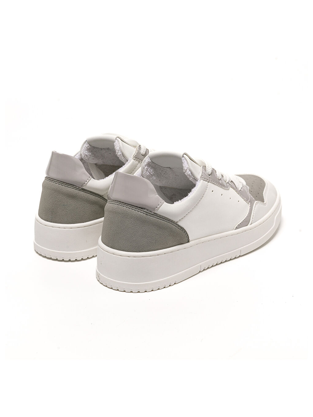 Beyaz Kadın Sneaker 115580CO LONDON 5580CO Grey Bianco-4