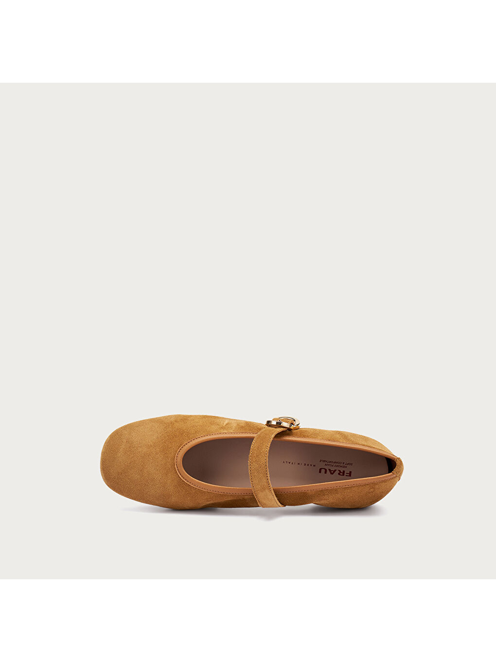 Sarı Kadın Babet 69B3 SUEDE BALLET FLATS-3