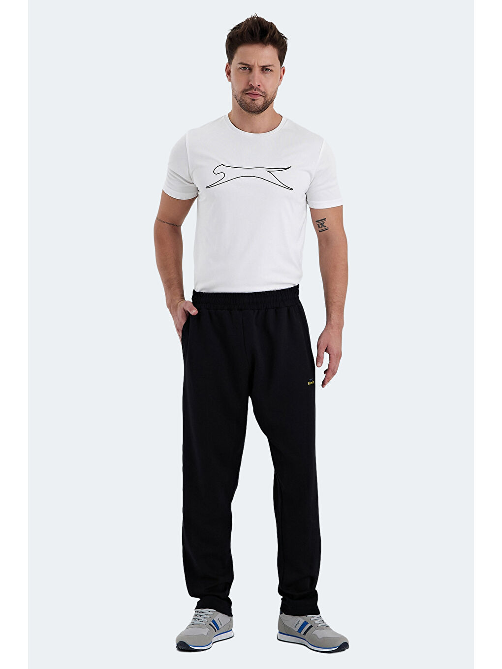 SLAZENGER VARIATION Erkek Eşofman Altı Siyah - 6