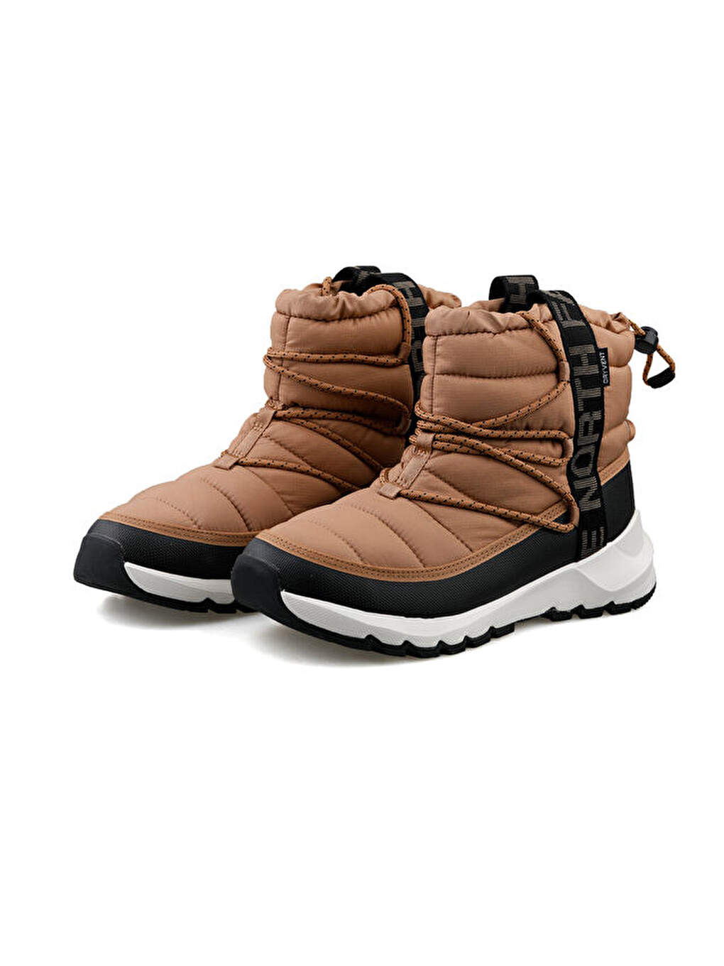 W Thermoball Lace Up Wp Kadın Kar Botu Nf0a5lwdkom1 Kahverengi-2