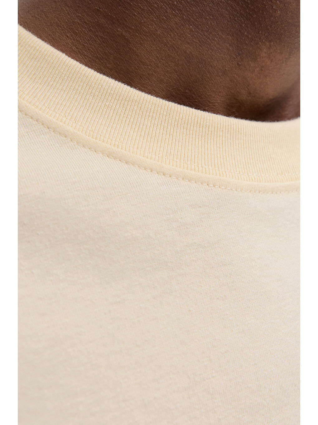 Ekru Originals Jornorrebro % 100 Pamuk Regular Fit Bisiklet Yaka T Shirt 12282892-4