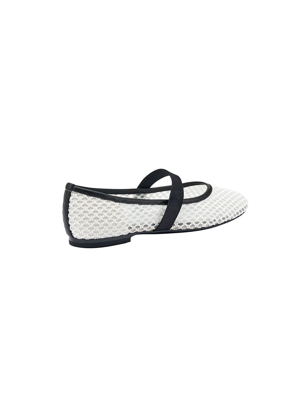 Beyaz Kadın Babet 69X5 ZANZA MESH BALLET FLATS-2
