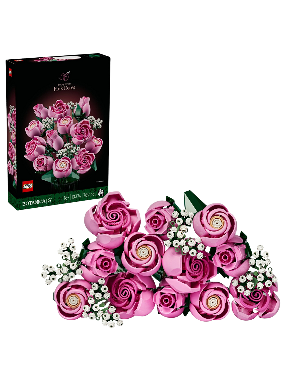 Botanicals Pembe Gül Buketi 10374-2