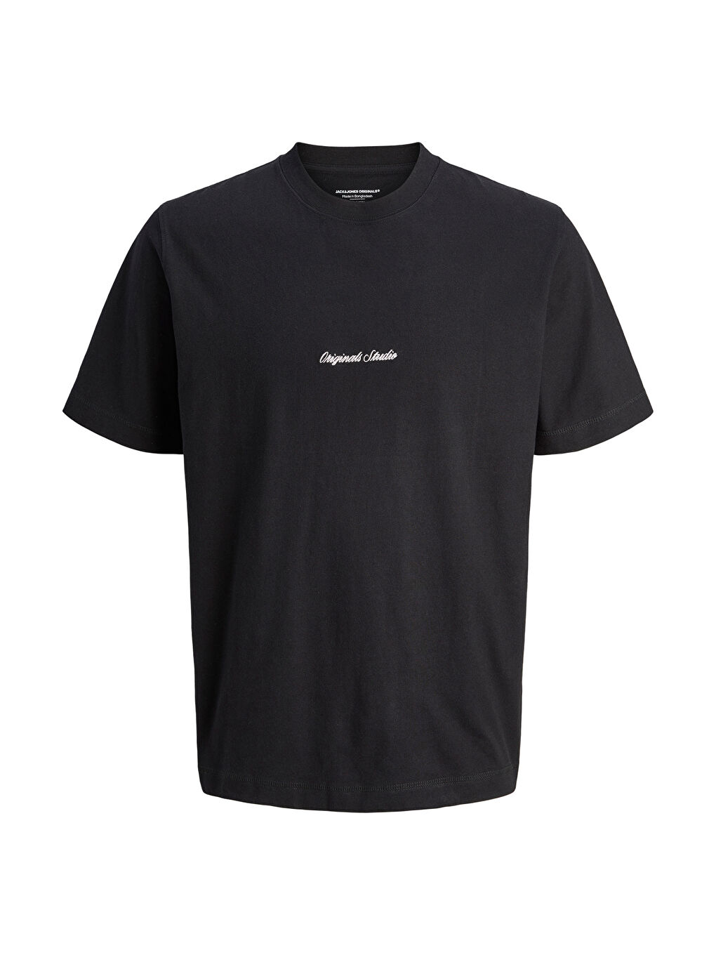 Siyah Originals Jornorrebro % 100 Pamuk Regular Fit Bisiklet Yaka T Shirt 12282892-5