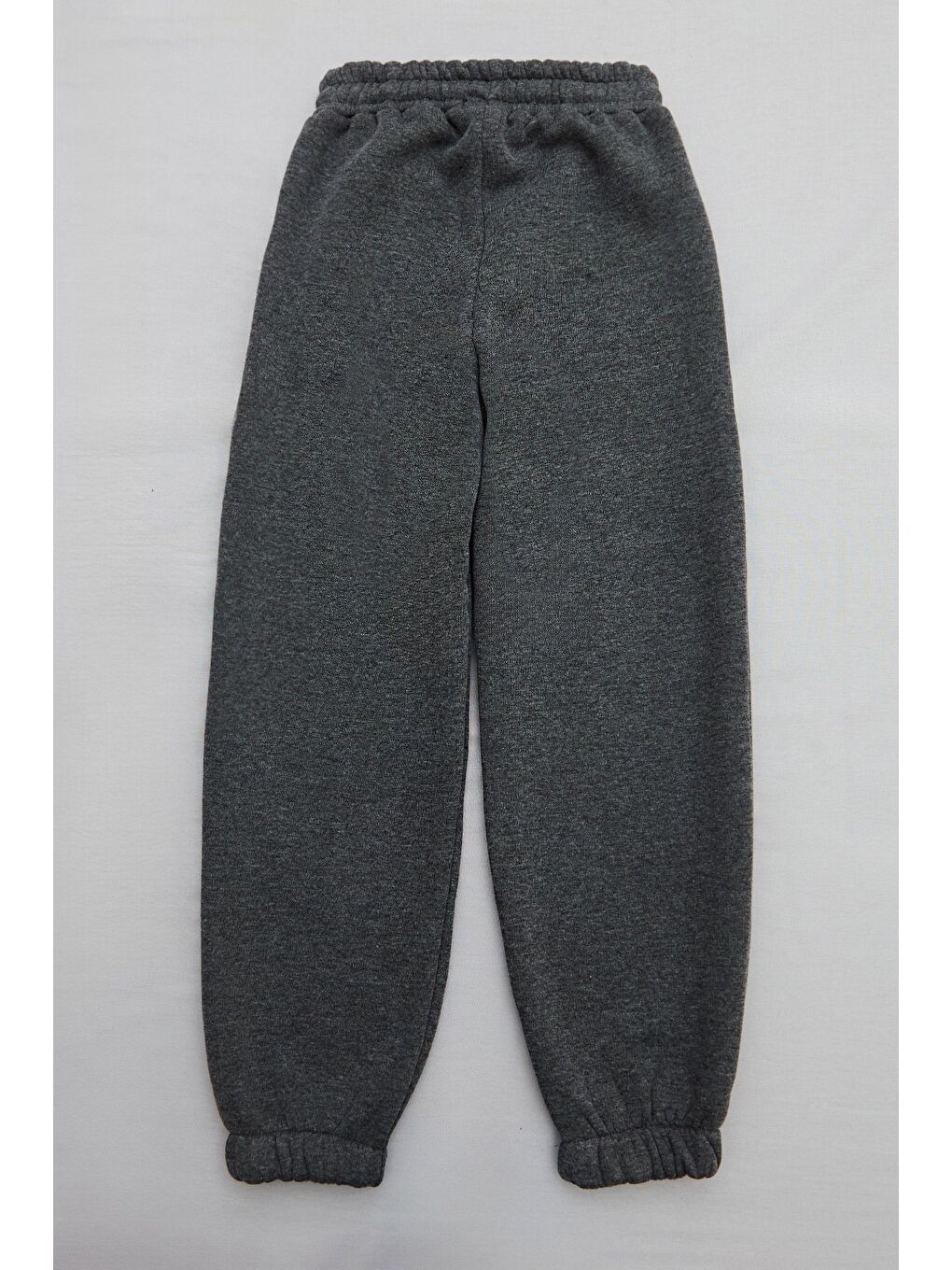 Gri 3 İplik Stay Strong Baskılı Erkek Çocuk Jogger Eşofman Altı-1