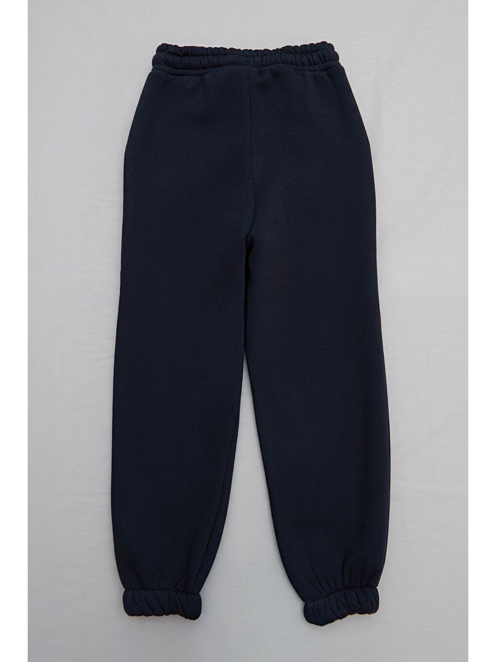 Lacivert 3 İplik Stay Strong Baskılı Erkek Çocuk Jogger Eşofman Altı-1