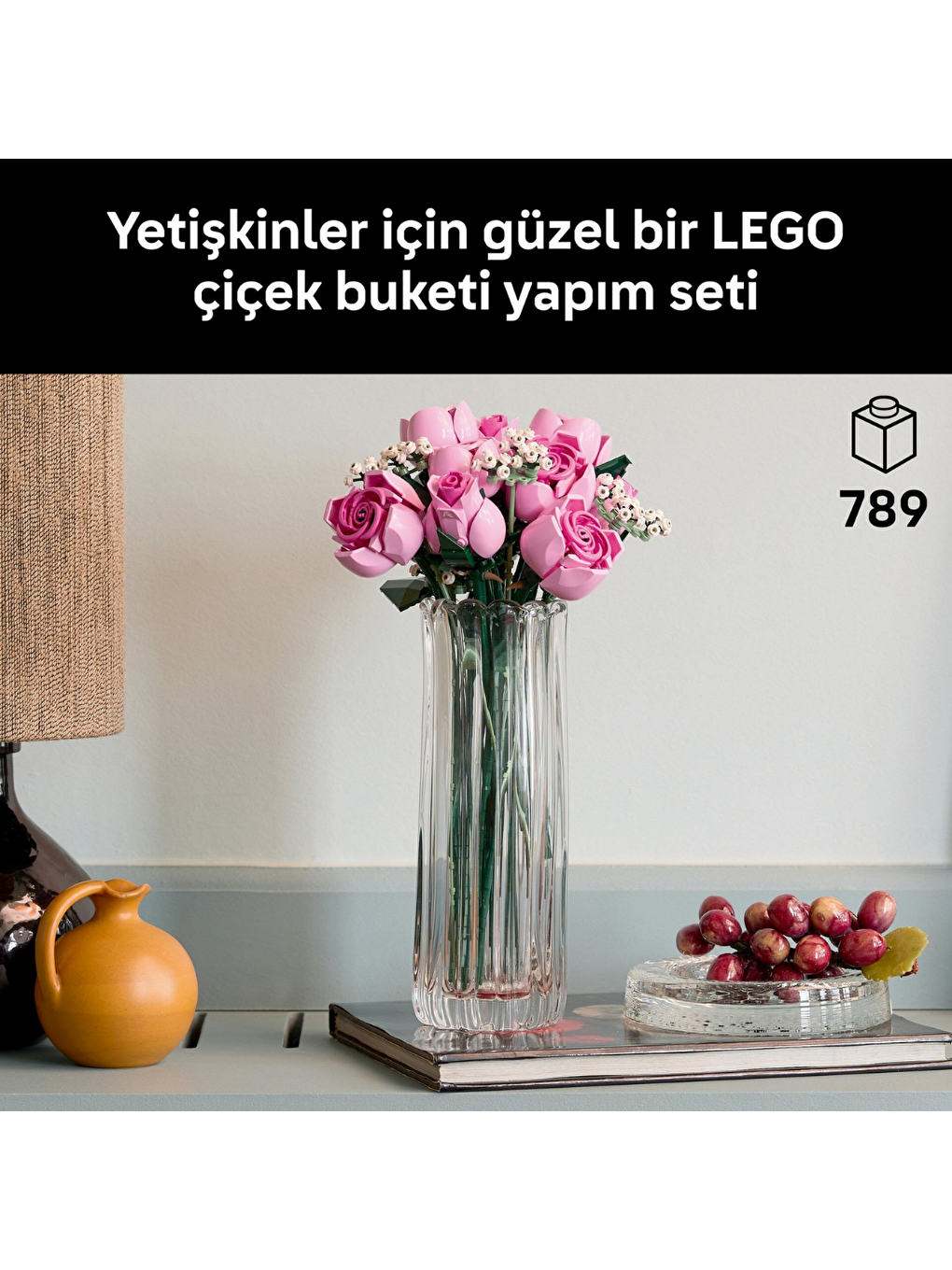 Botanicals Pembe Gül Buketi 10374-7