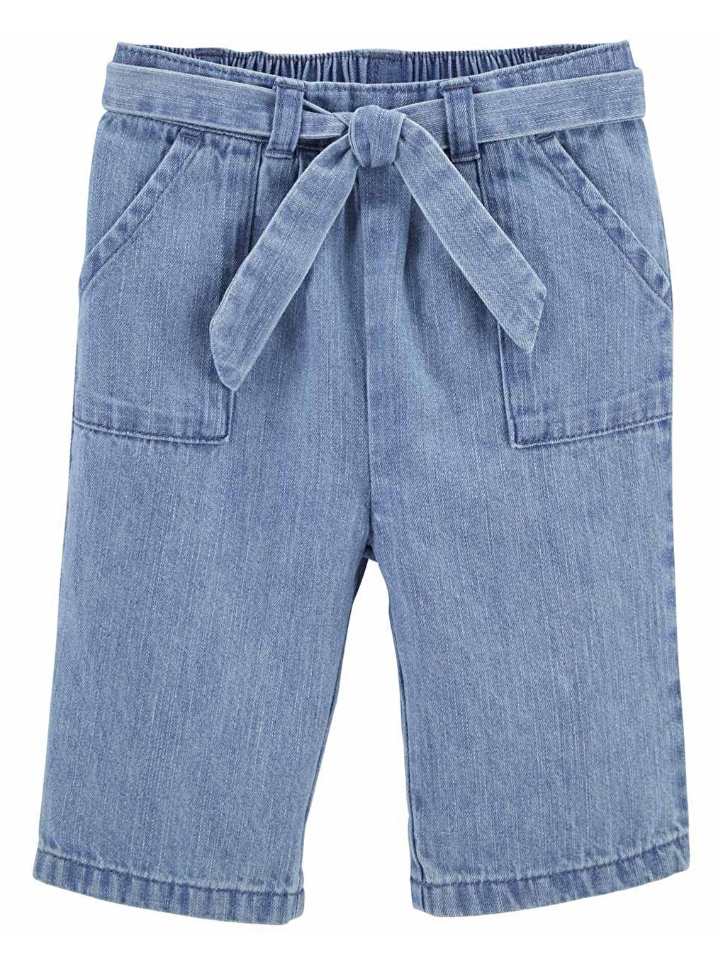 Oshkosh Mavi Kız Bebek Pantolon Denim Mavi