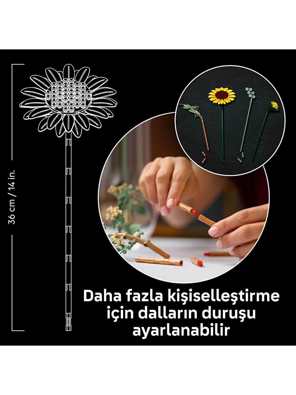 Botanicals Ayçiçeği Buketi 11502-4