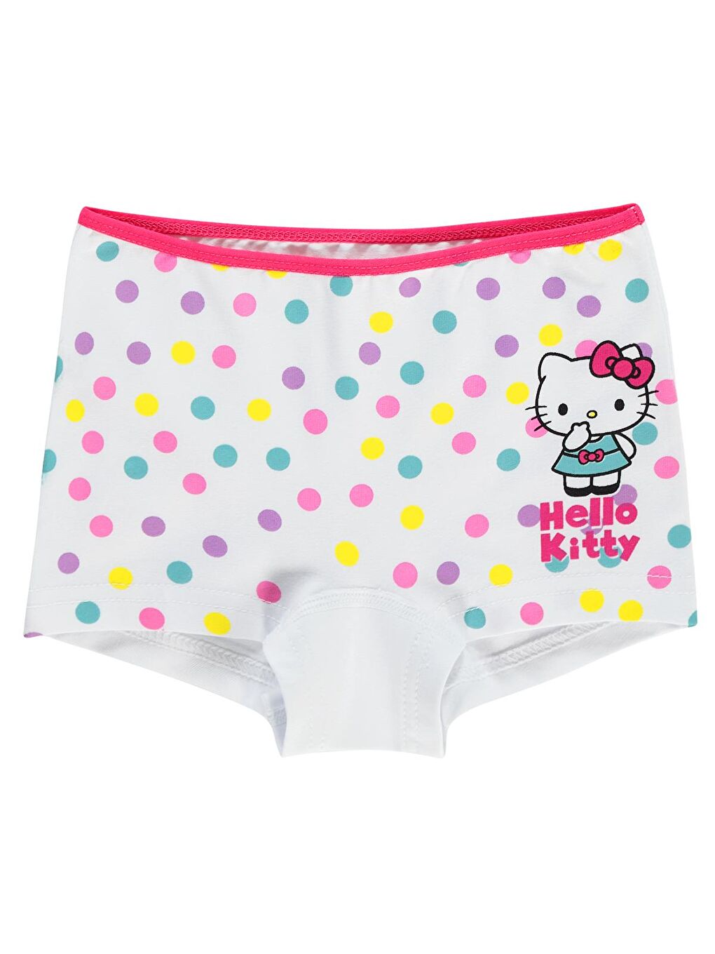 Civil Beyaz Hello Kitty Kız Çocuk 2'li Boxer Set 2-10 Yaş Beyaz - 1