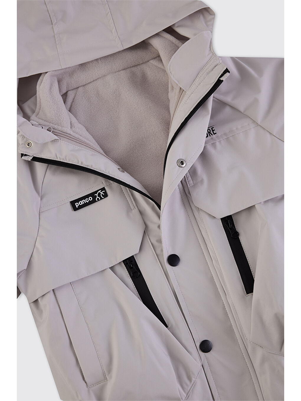 Erkek Çocuk 2 Parçalı Gri Mont-7