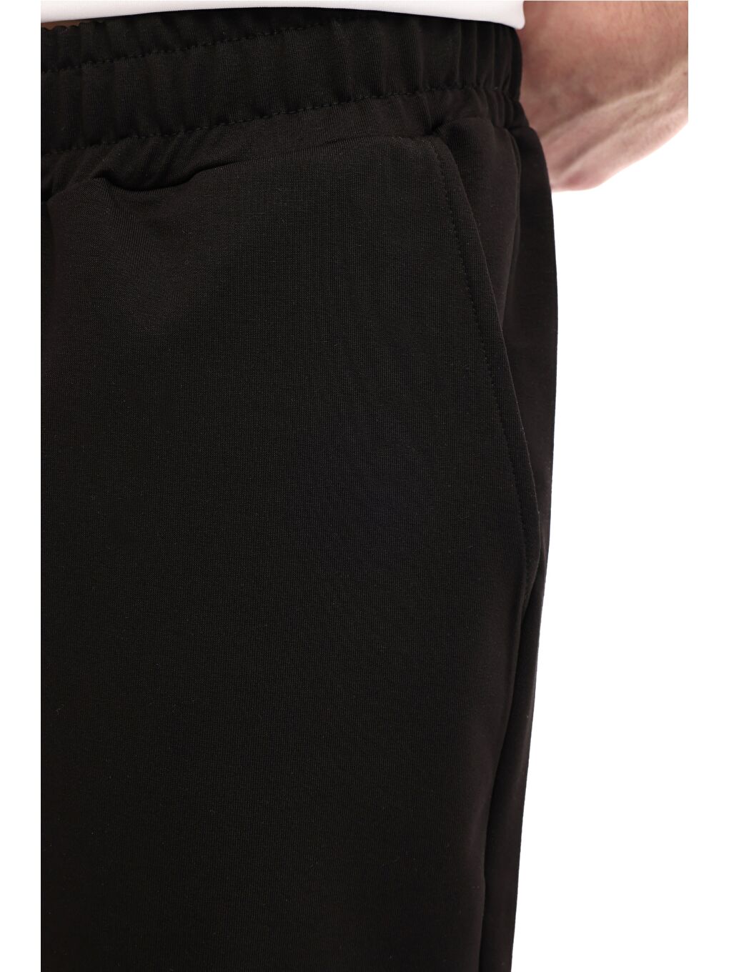 MB JG 22SN226 6FX Siyah Erkek Eşofman Altı-3