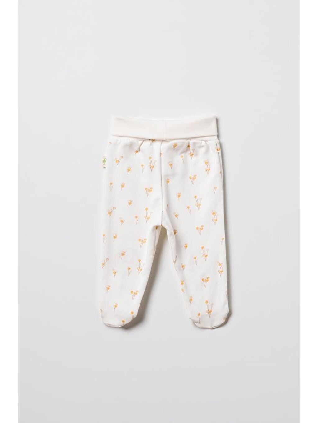 Ekru Bebek 2li Patikli Pantalon %100 Organik Pamuk , Bebek - Yenidoğan- csy3055-6