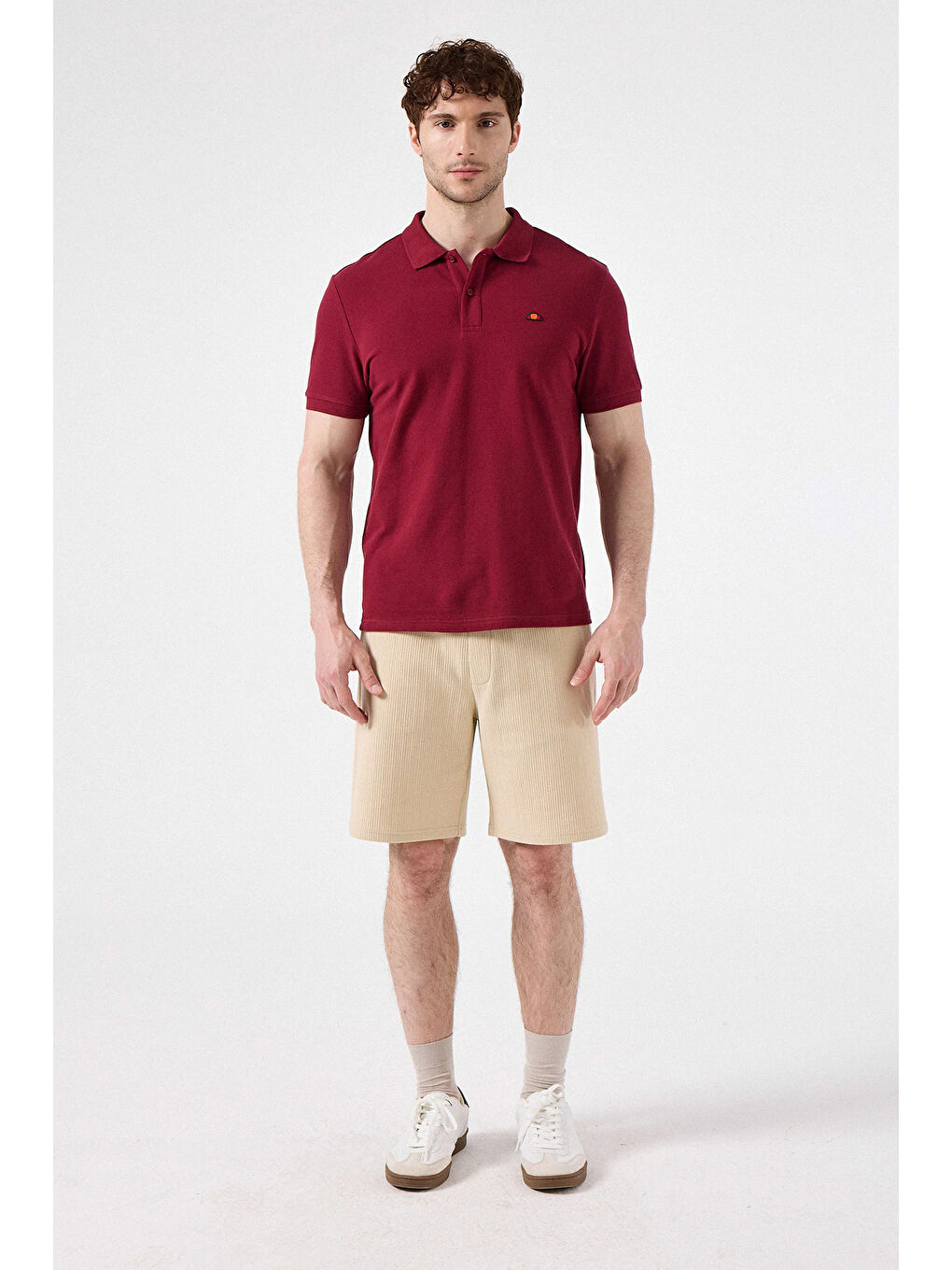 Kırmızı % 100 Pamuk Regular Fit Düğmeli Polo Yaka T Shirt 6SM5044-TRD-2