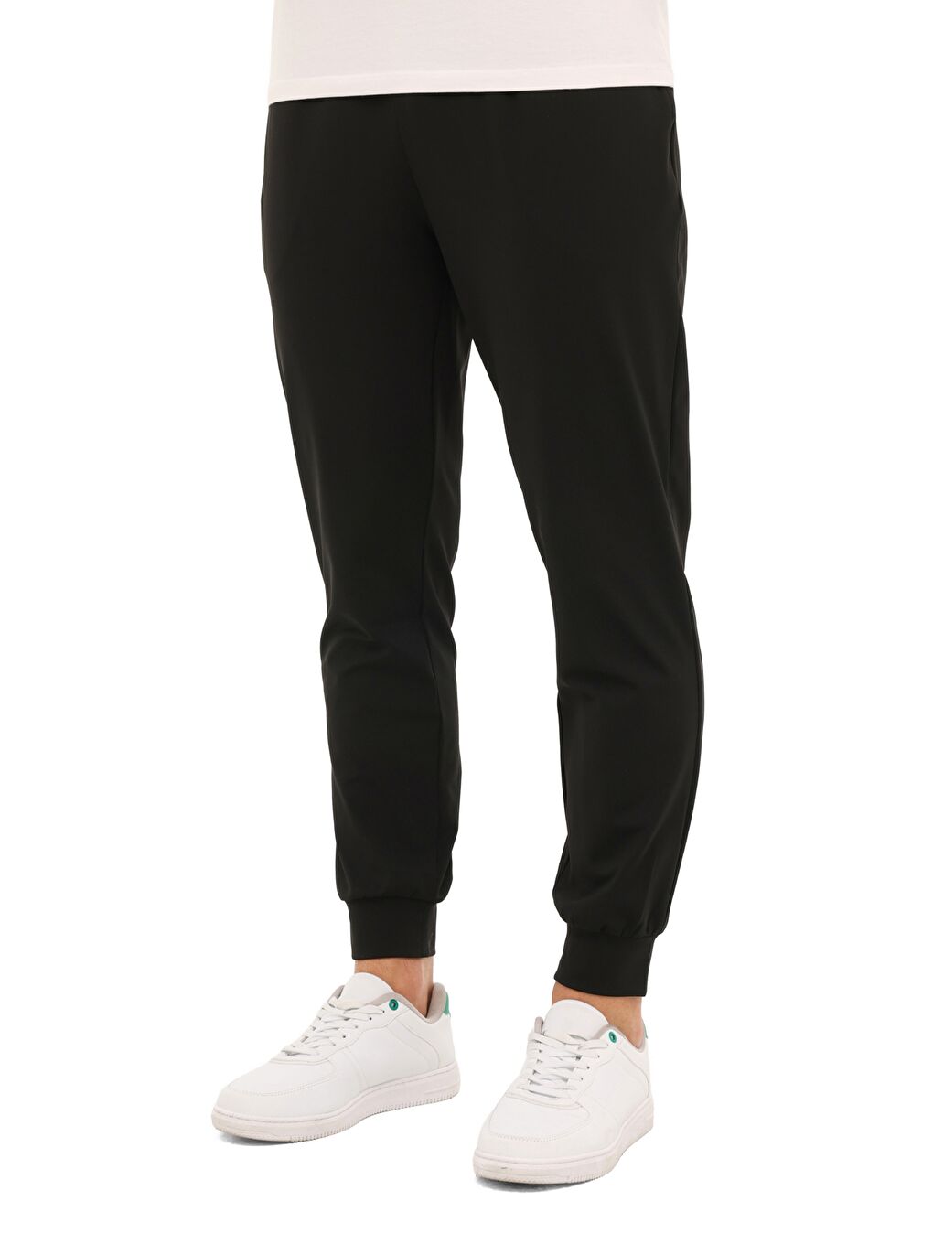 MB PES JG 22SN224 6FX Siyah Erkek Eşofman Altı