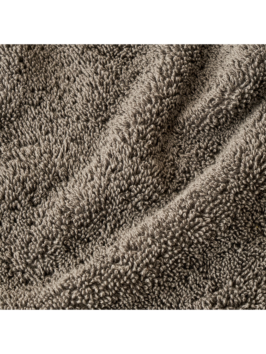 %100 Pamuk Premium Dorita Yüz Havlusu Koyu Gri (50x90 cm)-1